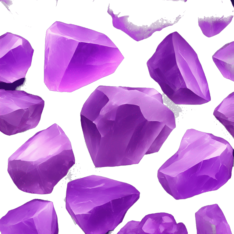 Amethyst Chunk gem emoji