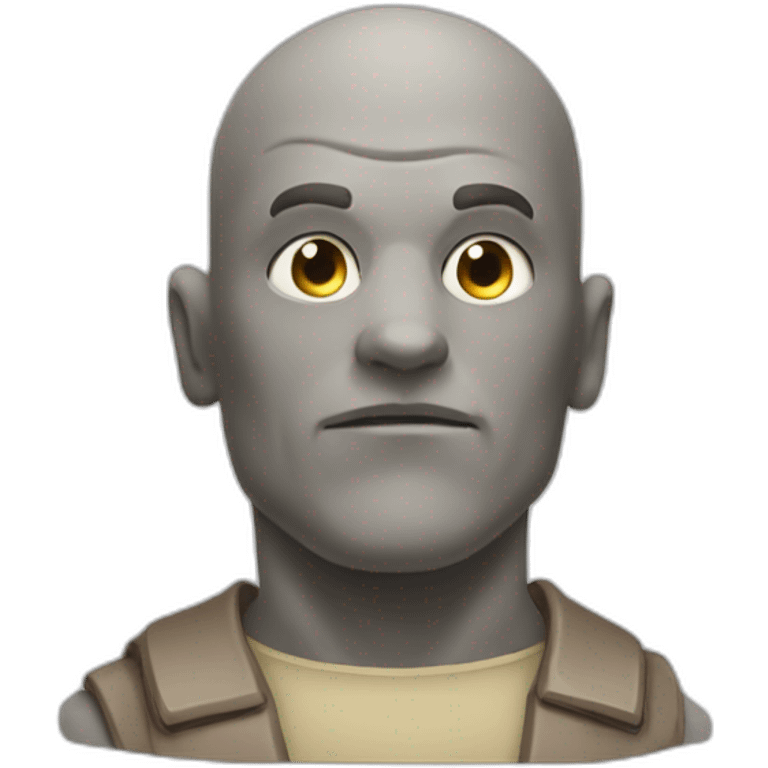 genius-golem-super-smart-and-super-powerful emoji