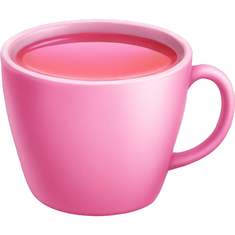 Pink tea  emoji