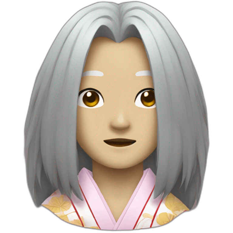 noh-dog-ears-mask-longhair-hotguy-japanese-kimono emoji