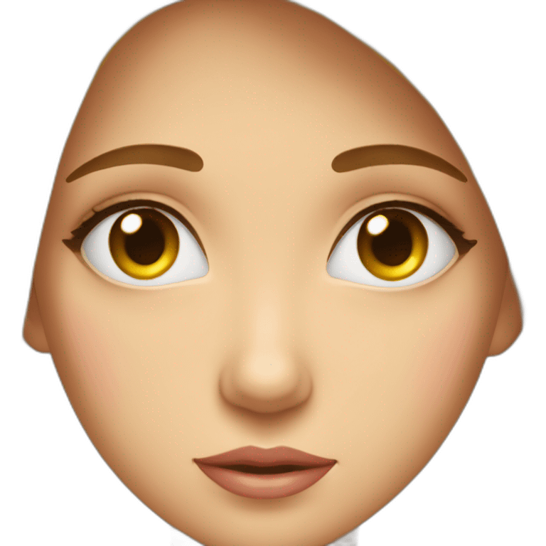 Fille etoile dans les yeux emoji