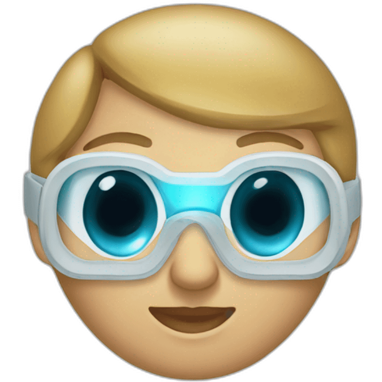 lasik eye surgery mask  emoji