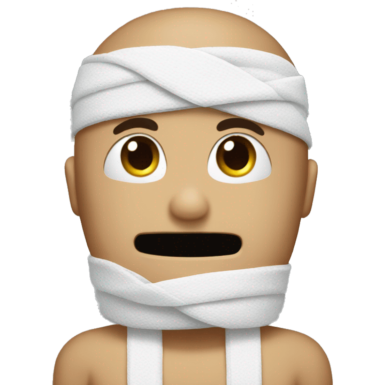 bandage on head emoji