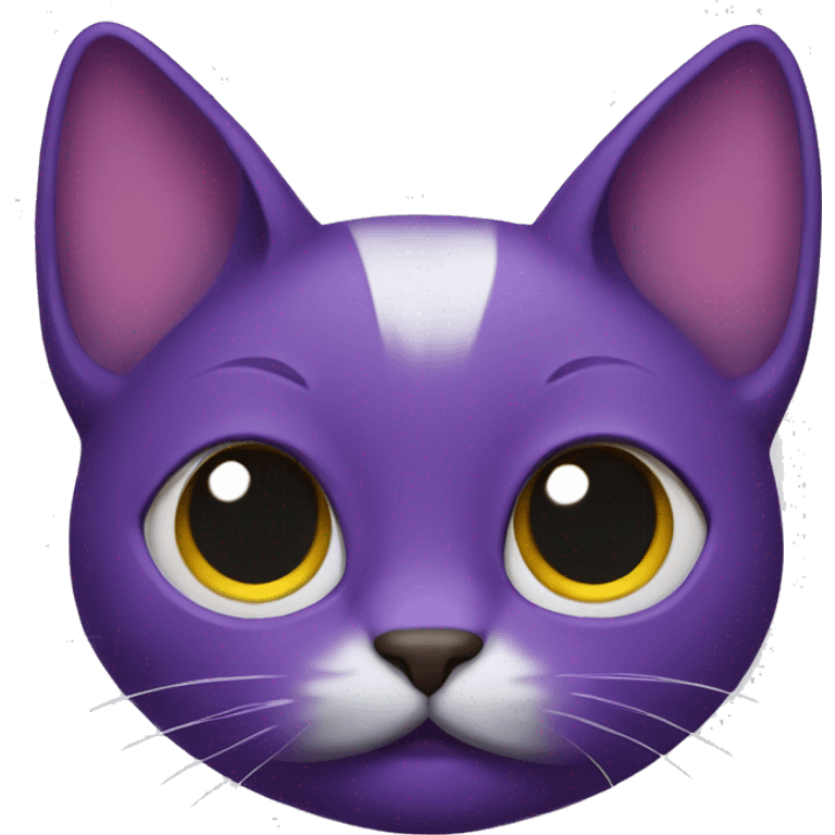 plum cat  emoji