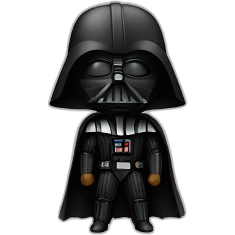 Darth vader with a sauvage emoji