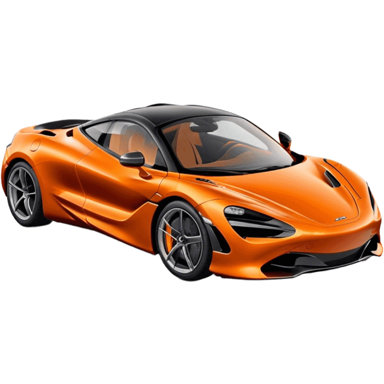 McLaren 720S - McLaren (Model Year: 2021) (Iconic colour: Orange) emoji