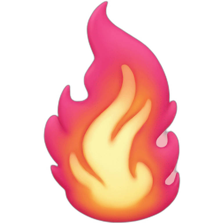 pink fire emoji