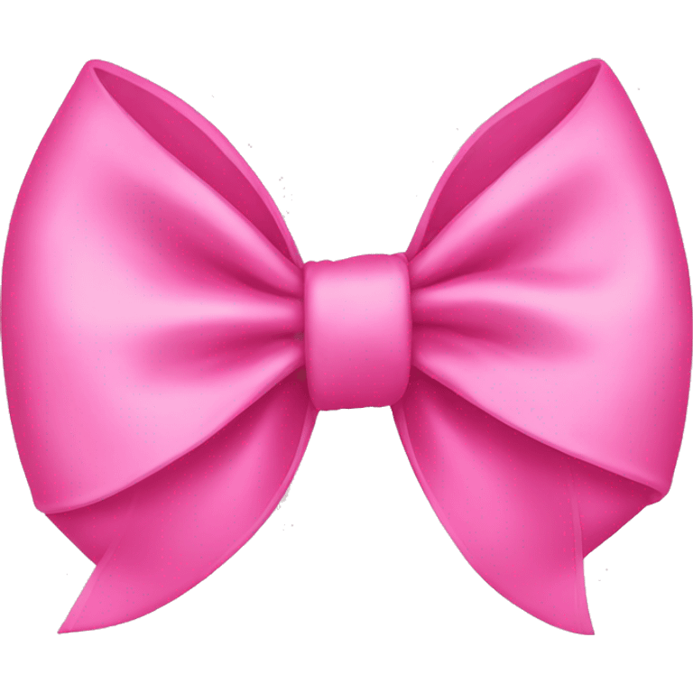 Pink bow emoji