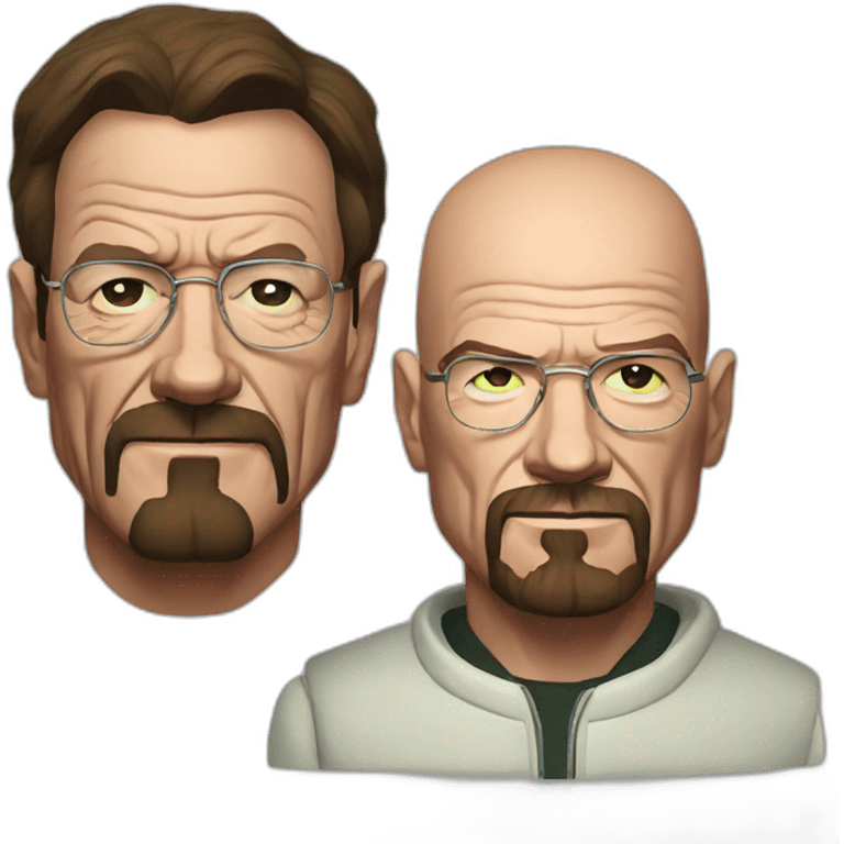 Walter white and Jesse emoji