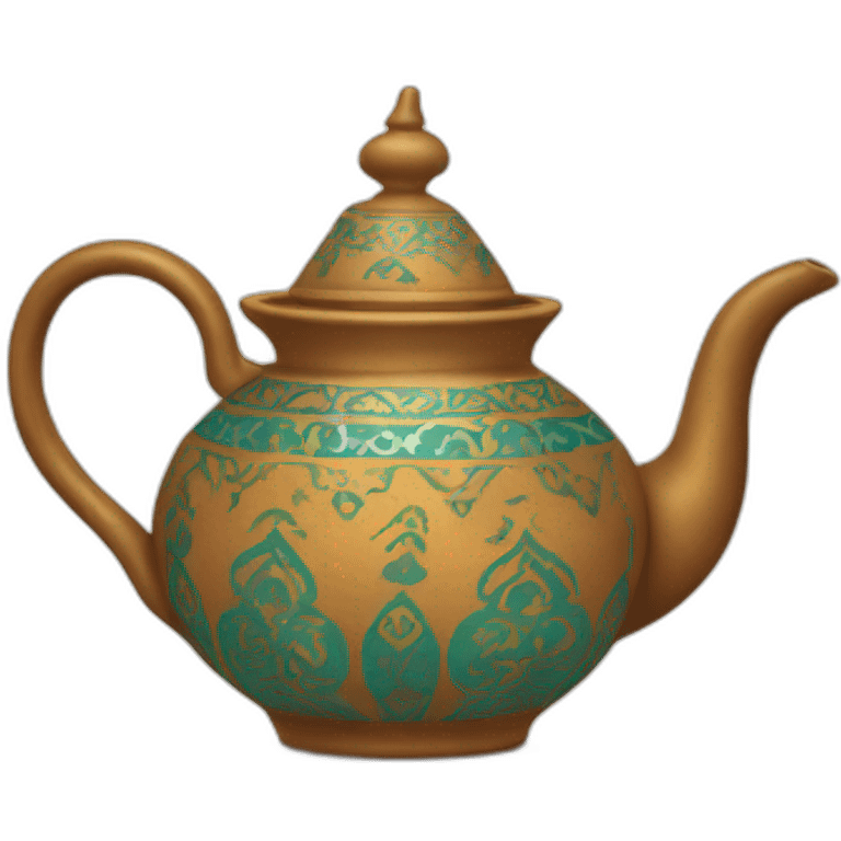 Moroccan teapot emoji