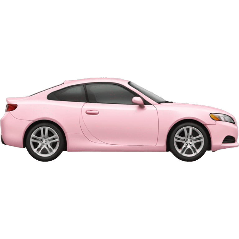 light pink car emoji