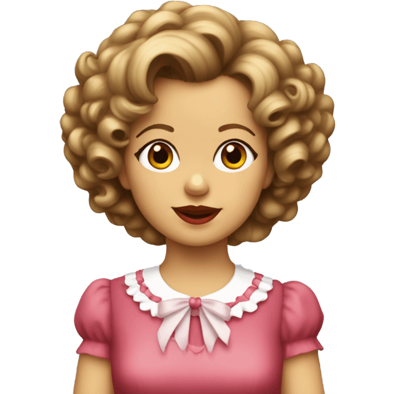 shirley temple emoji