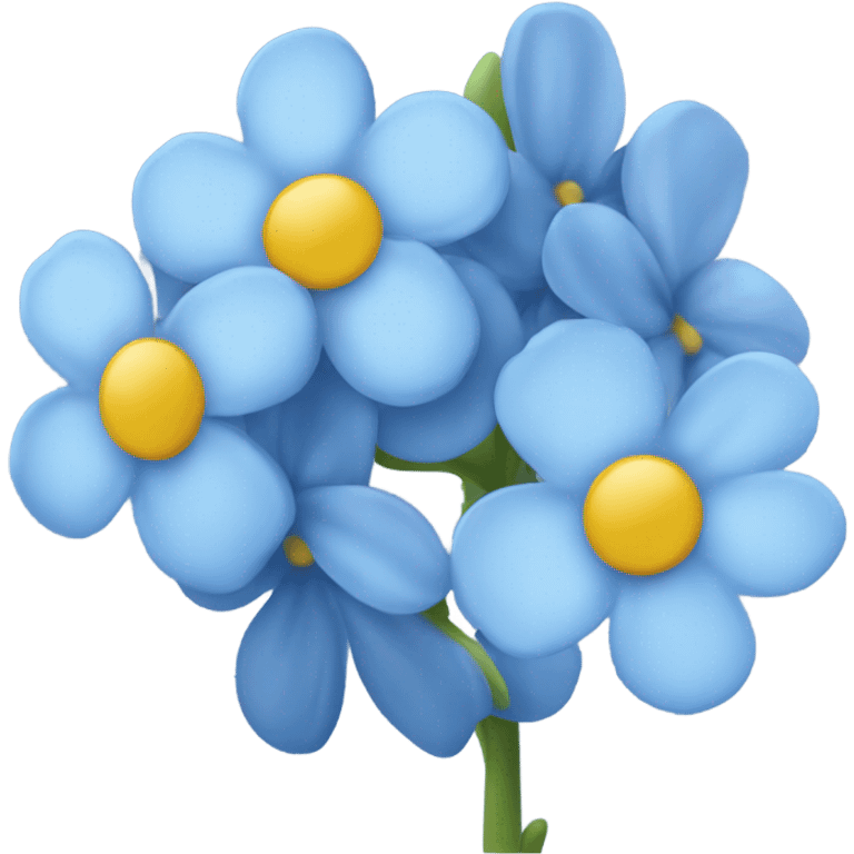 Forget-me-nots emoji