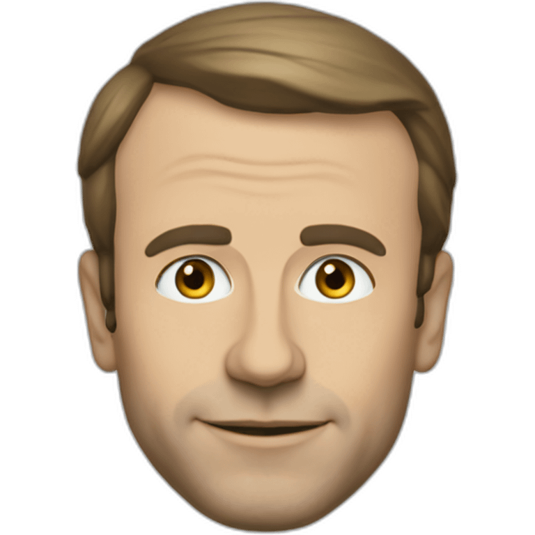 Macron pouce levé emoji