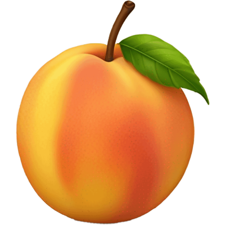 Peach emoji