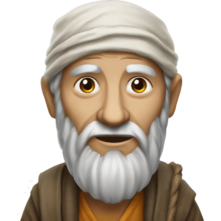 a wandering beggar and ascetic emoji