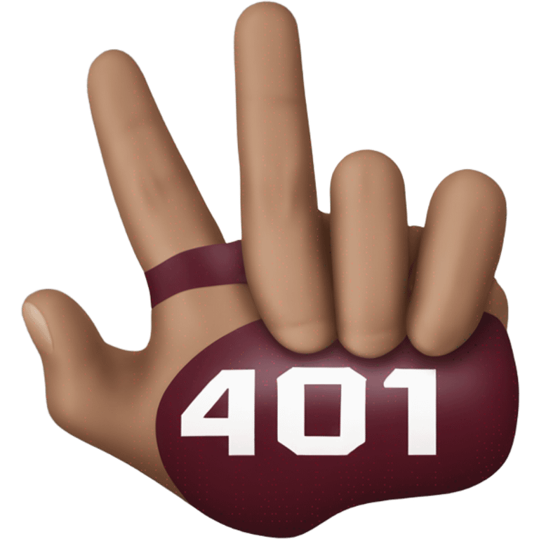 Gig ‘Em Aggies emoji