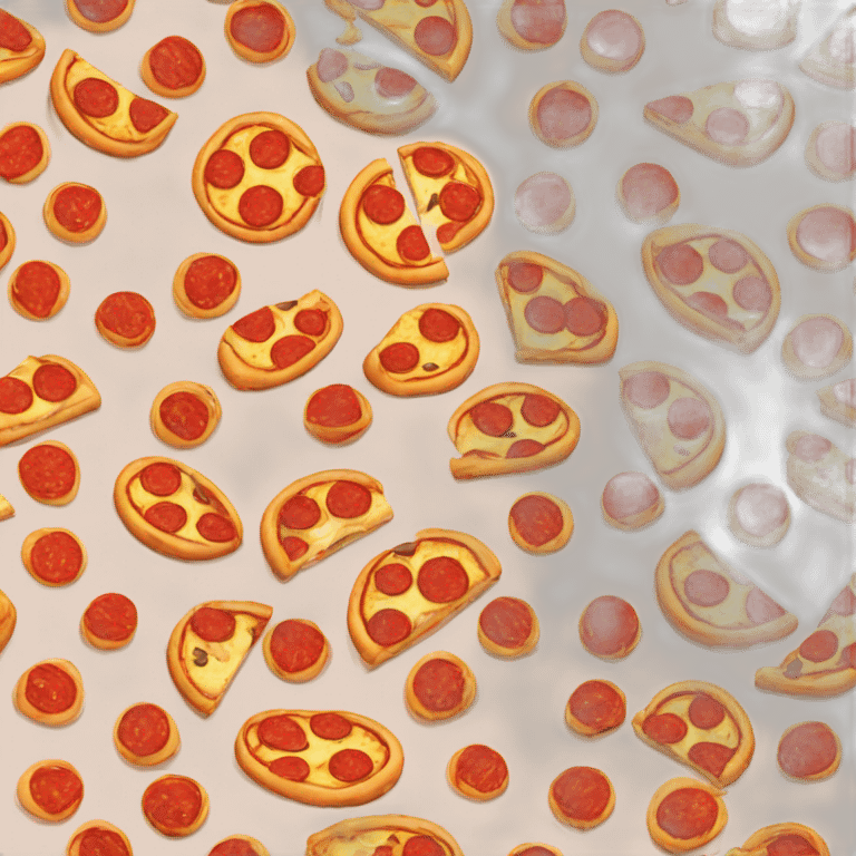 Pizza chocolate Sweet Circle emoji