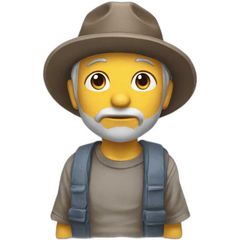 Topo gigo saluda emoji