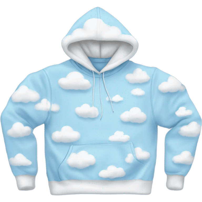 Cloud hoodie emoji