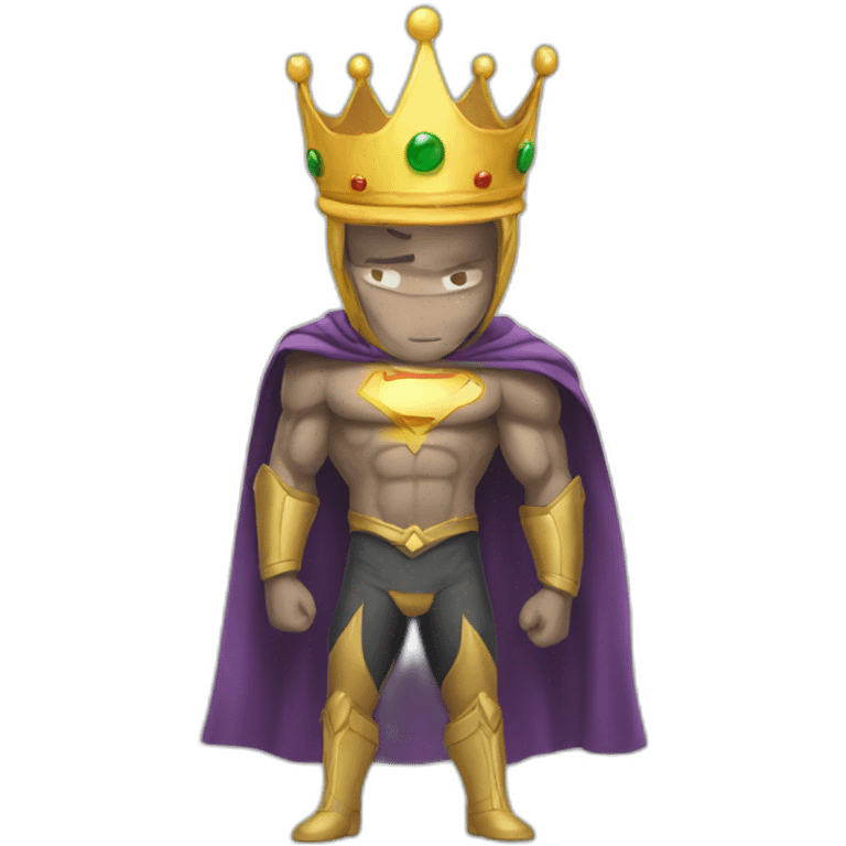 Not a super hero crown win emoji