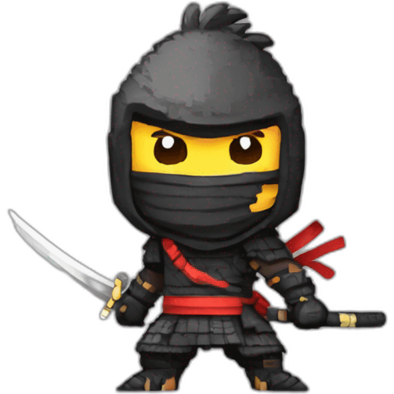 pixel-art chicken ninja-assassin emoji