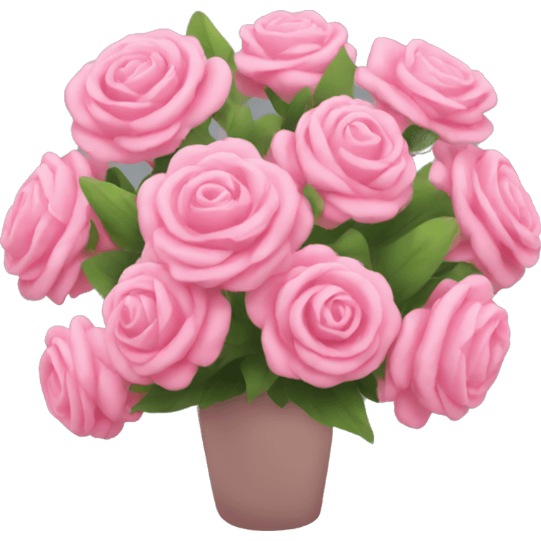 pink bouquet emoji