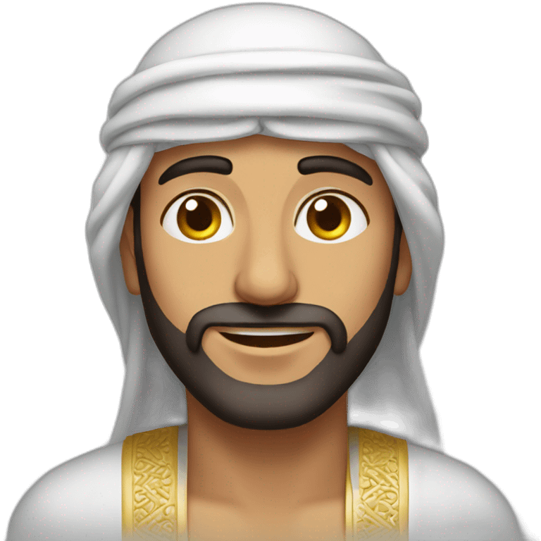 Homme arabe enceinte emoji