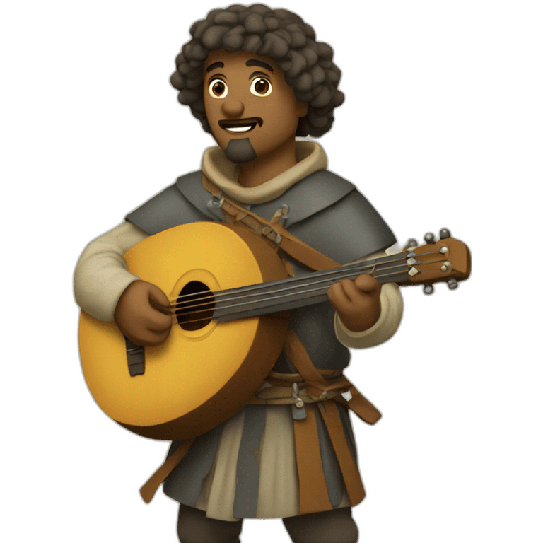 medieval Troubadour emoji