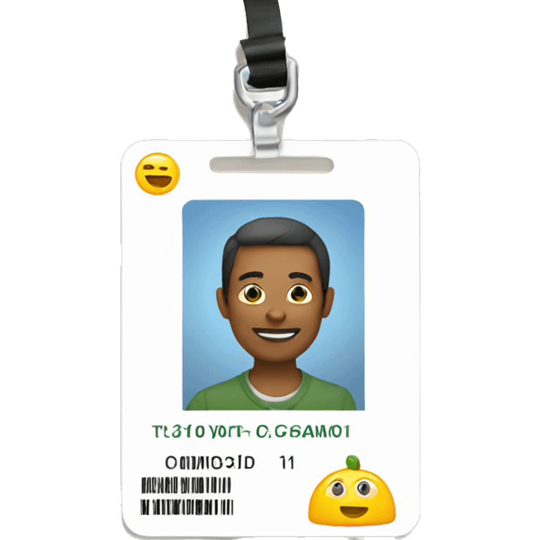 user id card emoji