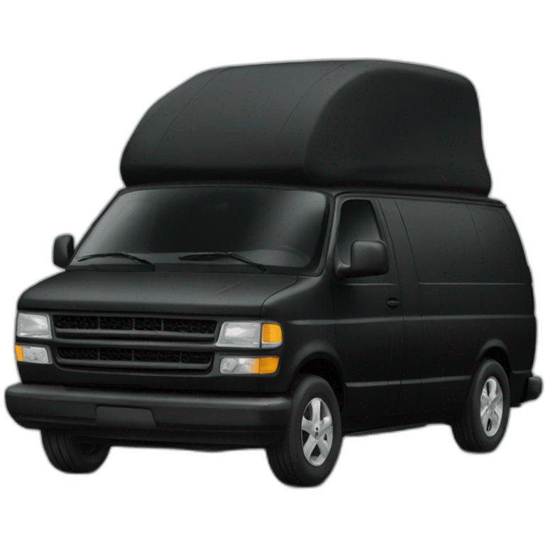 Black van emoji