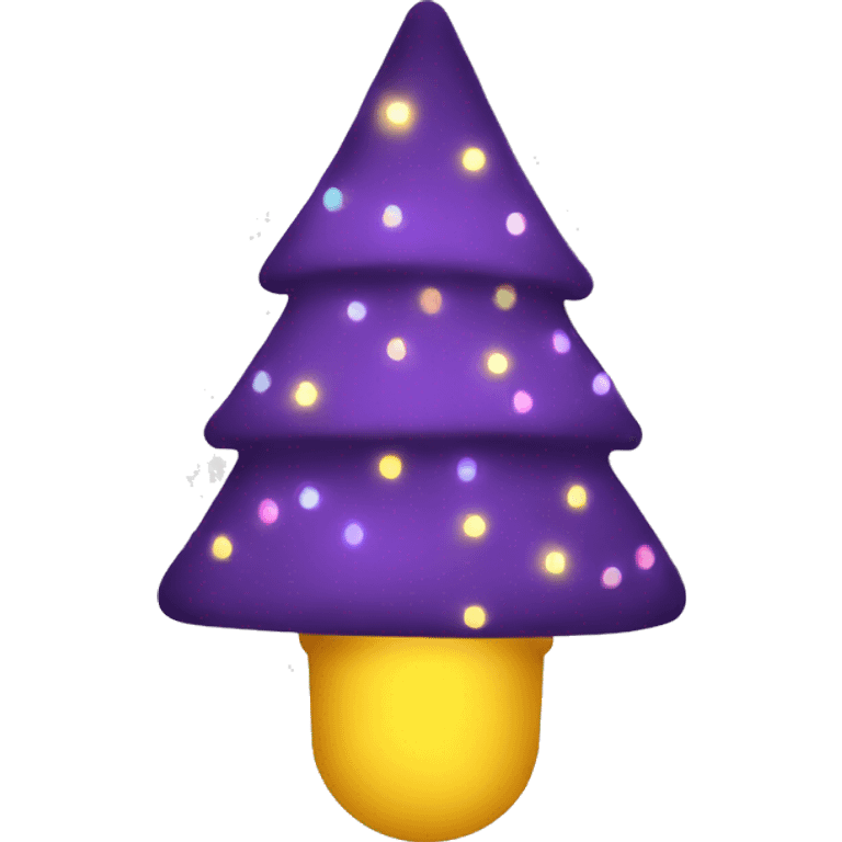 Christmas light emoji