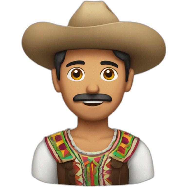 A tipican mexican man  emoji