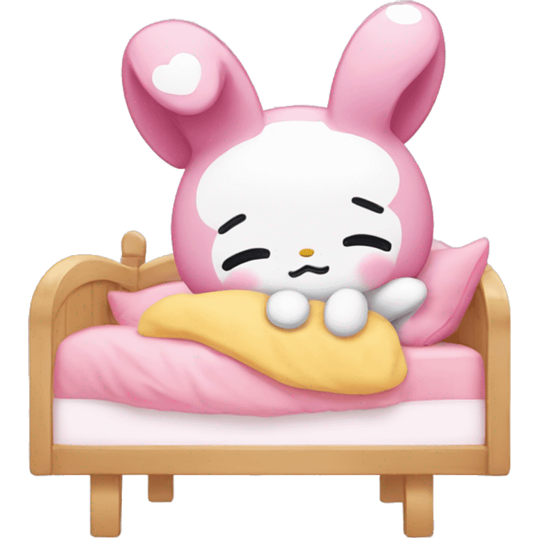 My melody qui dort emoji