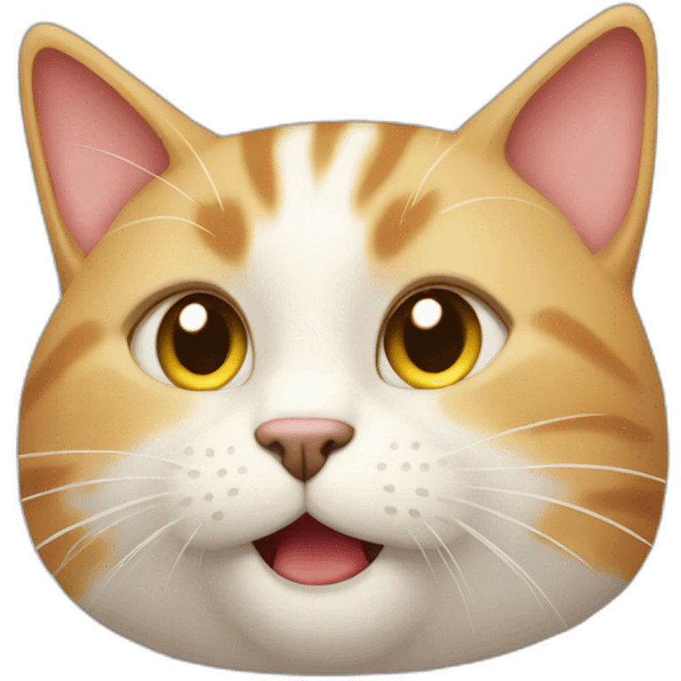 cat with "good" reaction  emoji