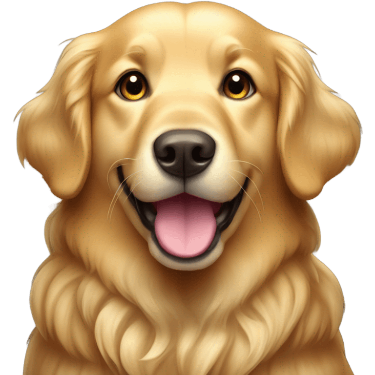 golden retriever  emoji