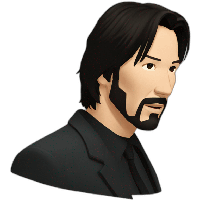 Keanu Reeves Neo Matrix emoji