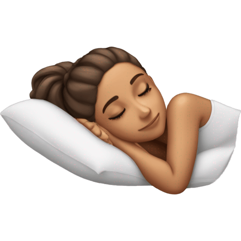 Ariana Grande sleeping emoji