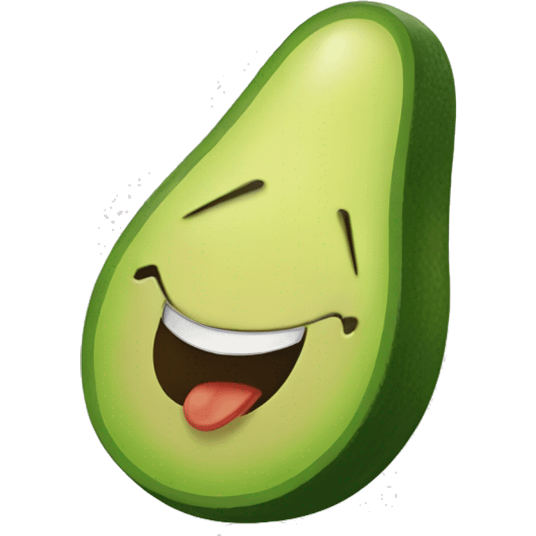 Happy Avocado  emoji