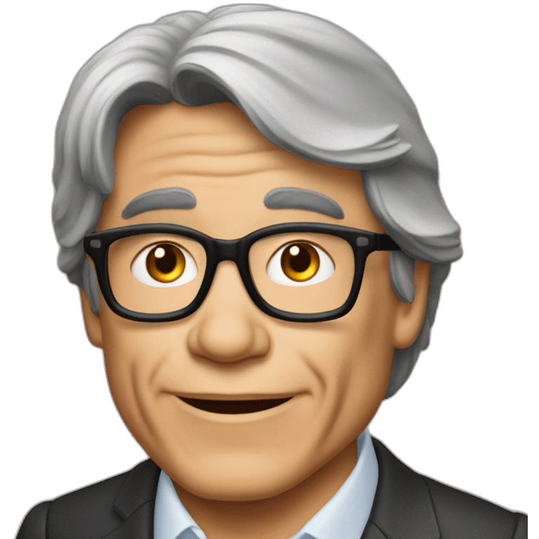 Bernard Tapie jeune emoji