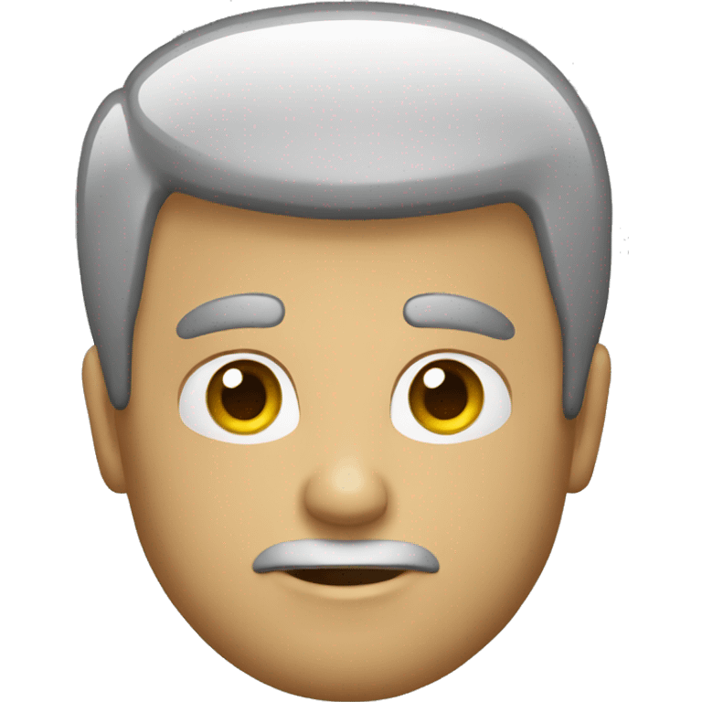 Hombre con cabeza de Tv emoji