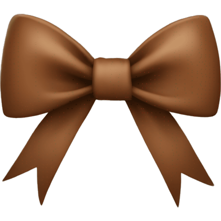 Bow brown  emoji