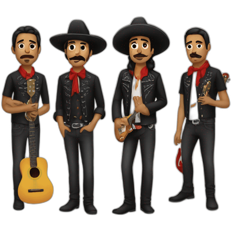 Mexican band emoji