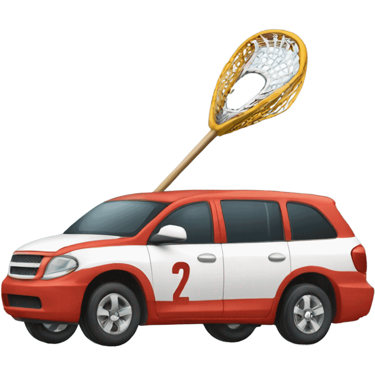 Lacrosse car emoji