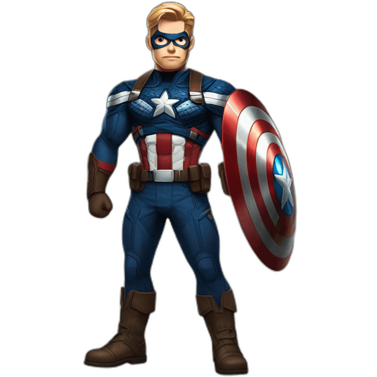 capitan america fullbody emoji