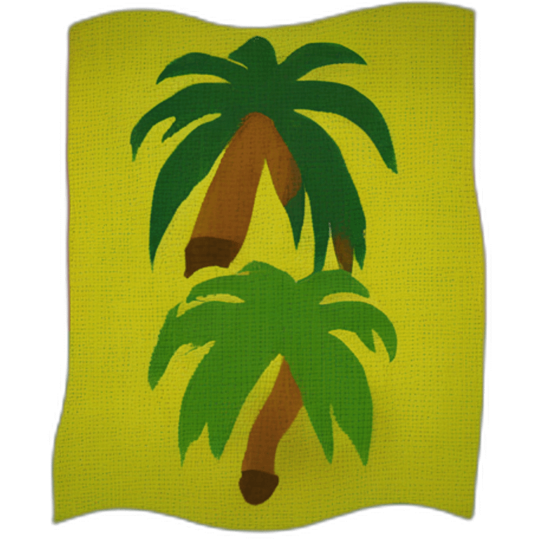 Reggae-music-flag emoji