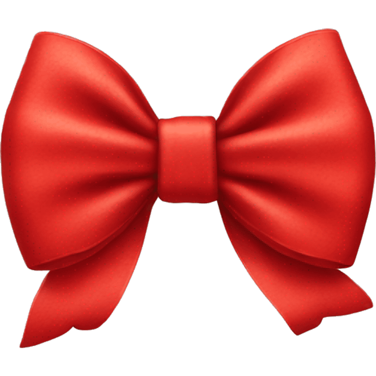 Red bow emoji