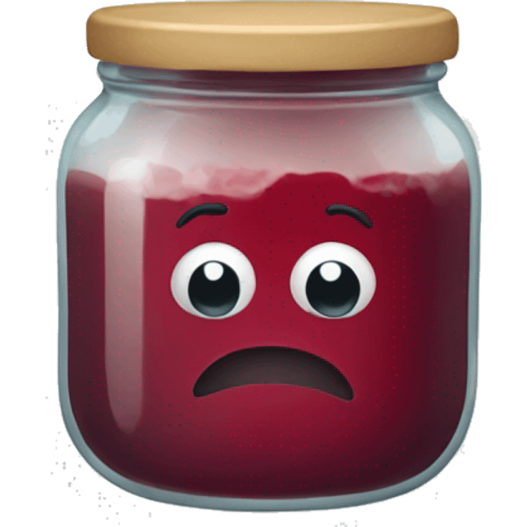 jam jar that looks like a painter emoji