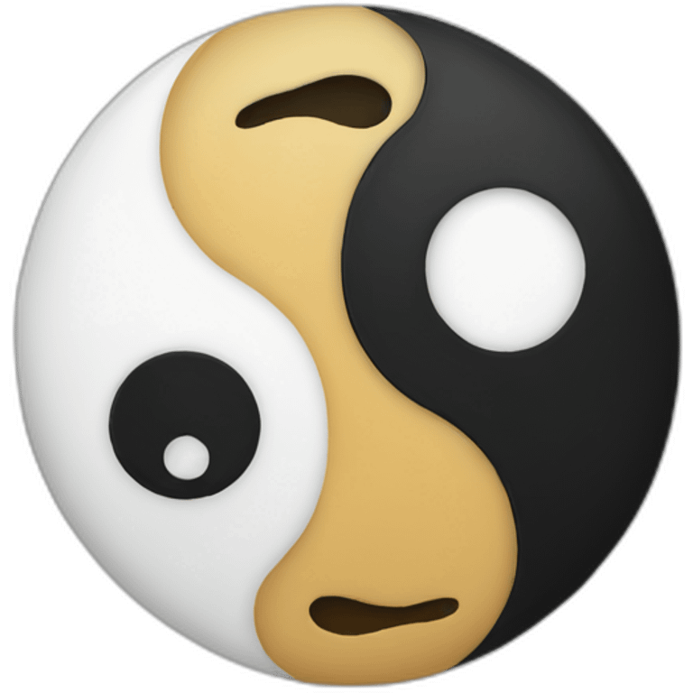 yin yang emoji