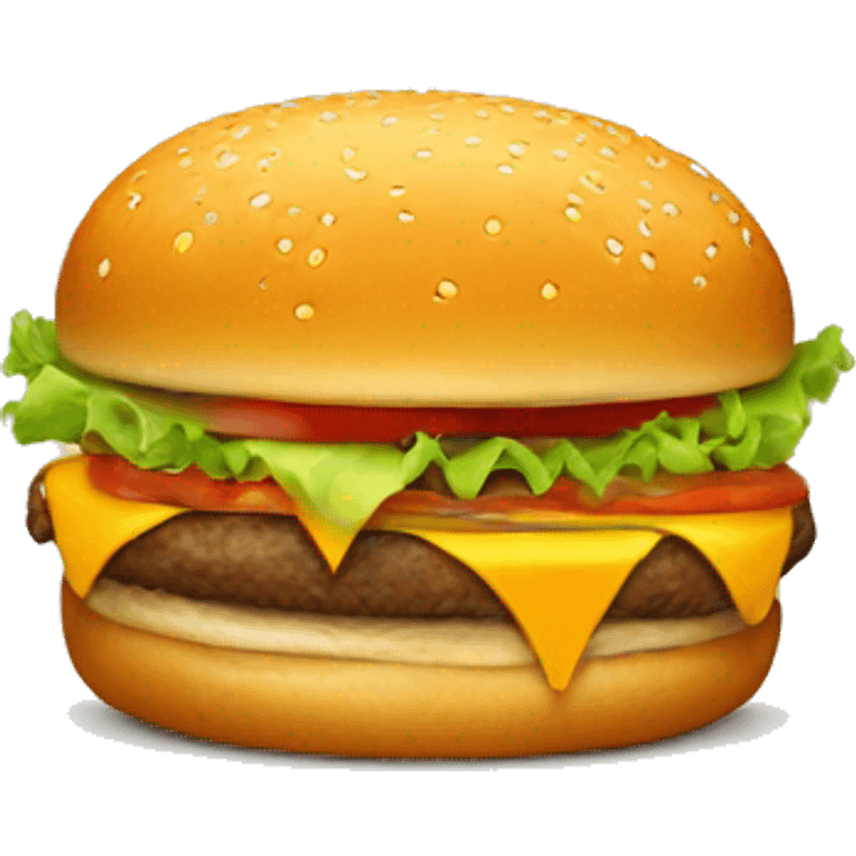 cheese burger emoji